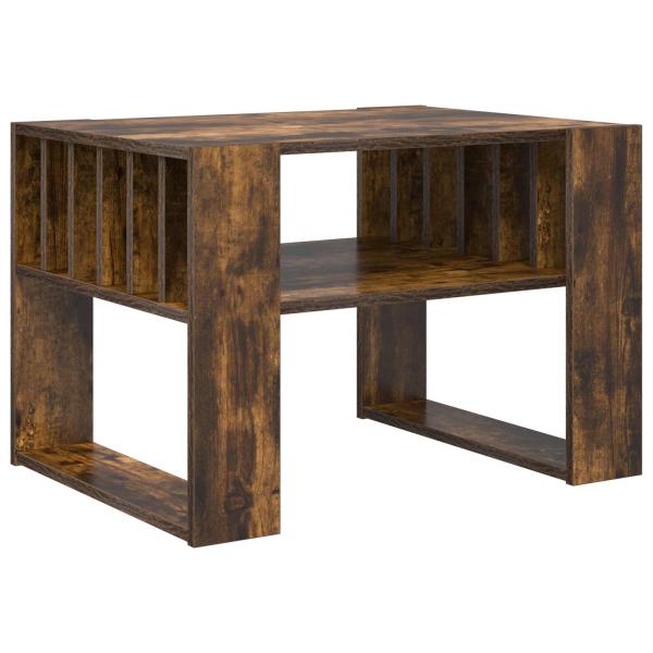 Couchtisch Geräucherte Eiche 66 x 49,5 x 45 cm Holzwerkstoff