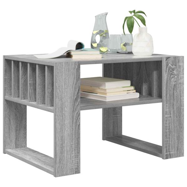 Couchtisch Graues Sonoma 66 x 49,5 x 45 cm Holzwerkstoff