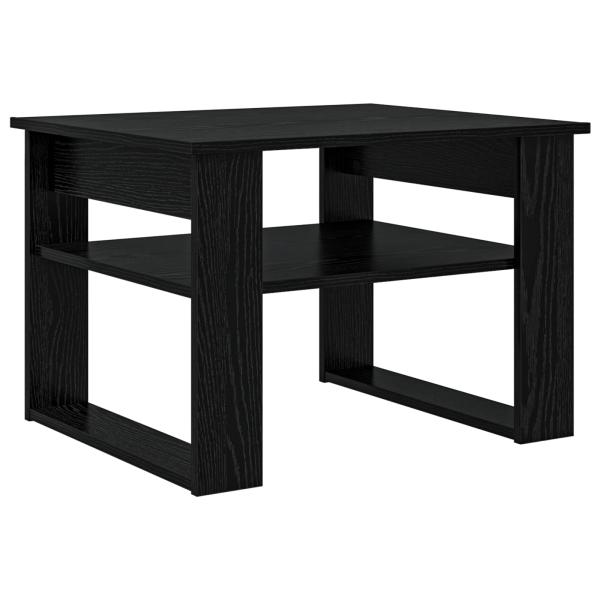 Couchtisch Schwarz Eichen-Optik 64 x 54 x 44 cm Holzwerkstoff