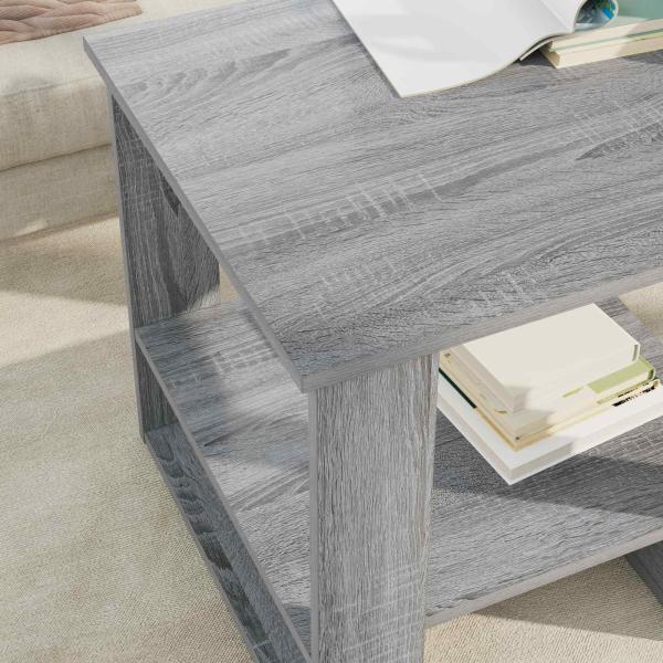 Couchtisch Graues Sonoma 51 x 50 x 50 cm Holzwerkstoff