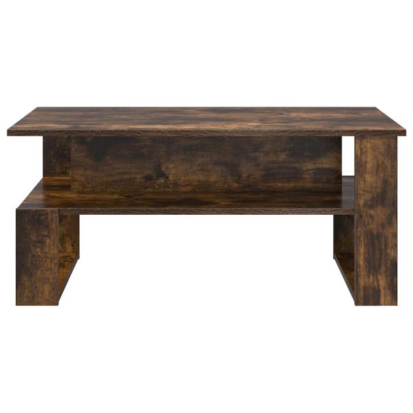 Couchtisch Räuchereiche 90 x 50 x 40 cm Holzwerkstoff