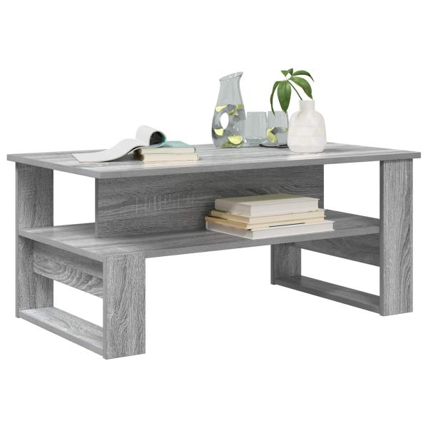Couchtisch Sonoma-Grau 90 x 50 x 40 cm Holzwerkstoff