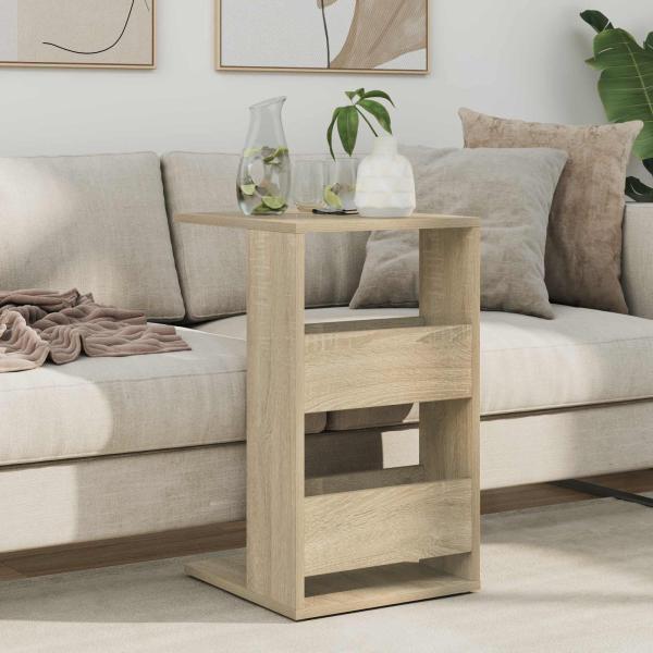 Beistelltisch Sonoma-Eiche 40 x 35 x 60,5 cm Holzwerkstoff