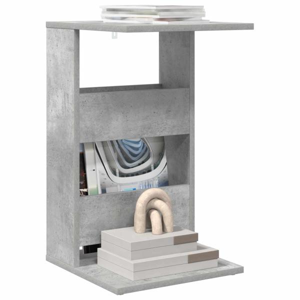 Beistelltisch Betongrau 40 x 35 x 60,5 cm Holzwerkstoff