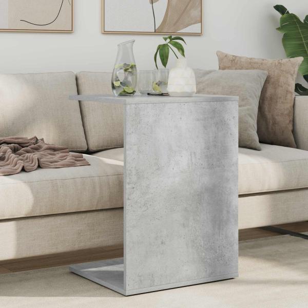Beistelltisch Betongrau 45 x 40 x 62,5 cm Holzwerkstoff