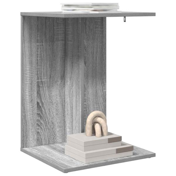 Beistelltisch Sonoma-Grau 45 x 40 x 62,5 cm Holzwerkstoff