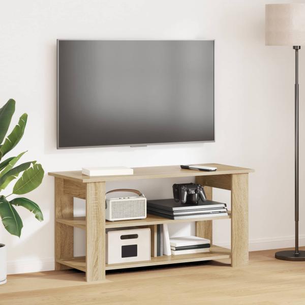 ARDEBO.de - TV-Ständer Sonoma-Eiche 100 x 40 x 50 cm