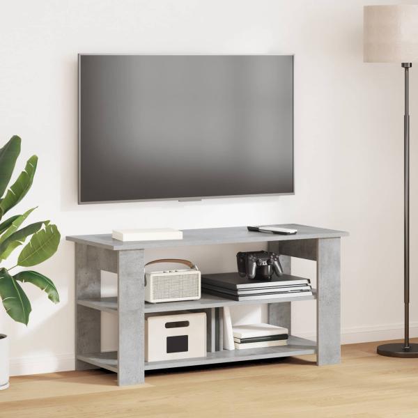 ARDEBO.de - TV-Ständer Beton Grau 100 x 40 x 50 cm