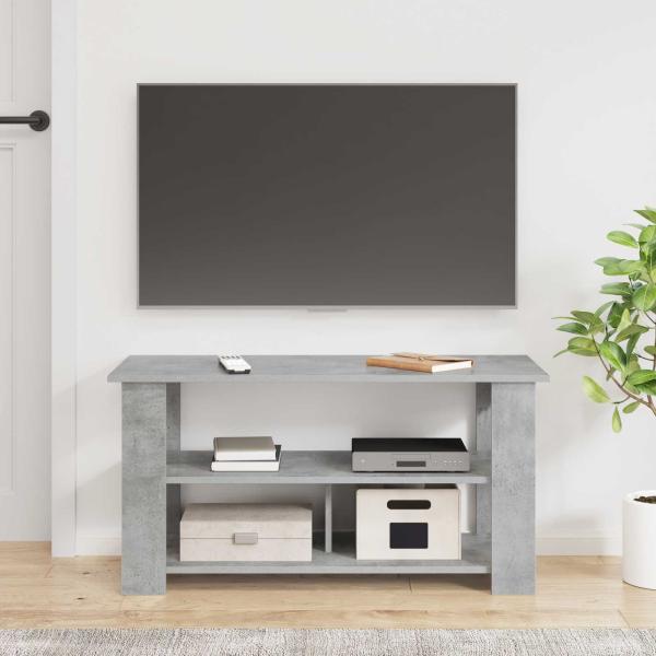 TV-Ständer Beton Grau 100 x 40 x 50 cm