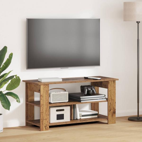 ARDEBO.de - TV-Ständer Altholz 100 x 40 x 50 cm