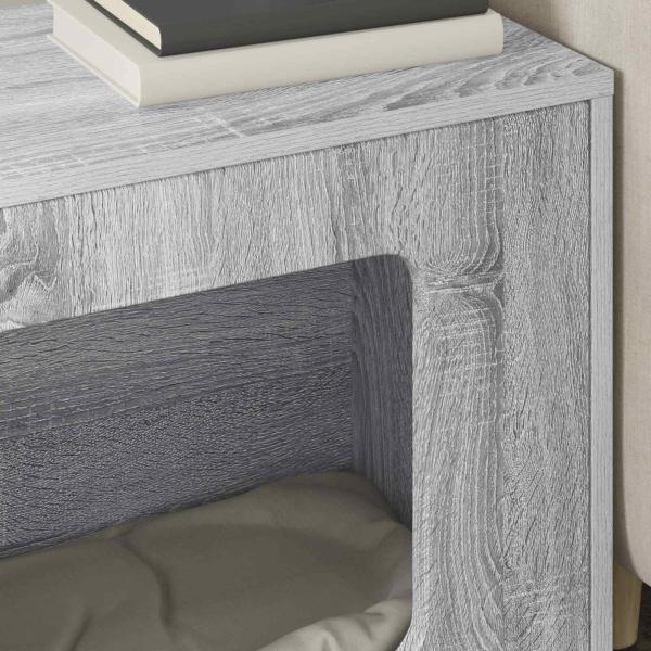Katzenhaus Sonoma-Grau 51 x 30 x 42,5 cm Holzwerkstoff