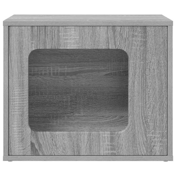 Katzenhaus Sonoma-Grau 51 x 30 x 42,5 cm Holzwerkstoff