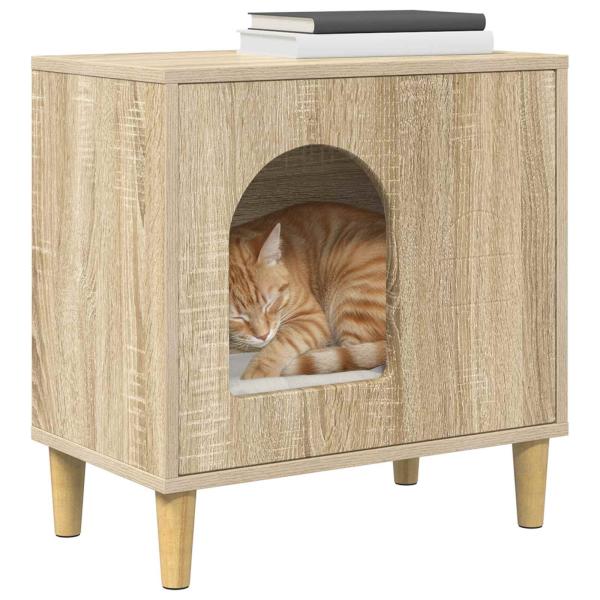 Katzenhaus Sonoma 51 x 30 x 52 cm Holzwerkstoff
