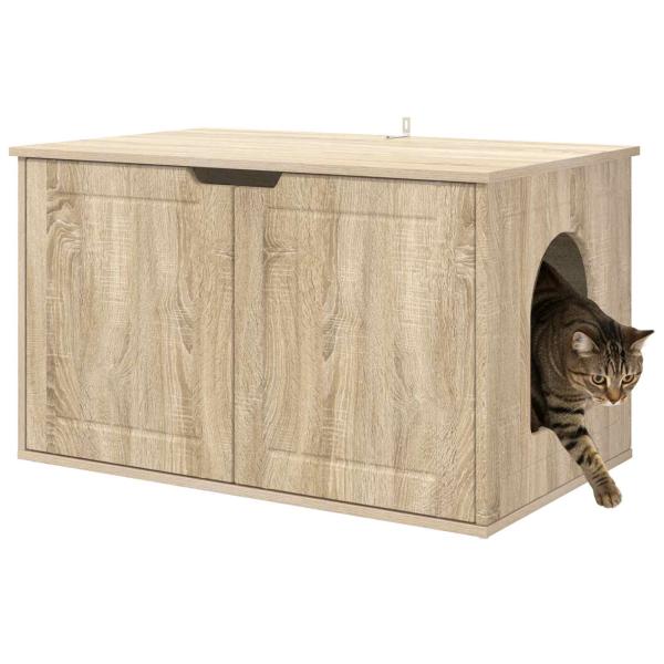 Katzenhaus Sonoma 85 x 55 x 50,5 cm Holzwerkstoff