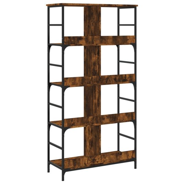 B?cherregal R?uchereiche 78,5x33x153 cm Holzwerkstoff