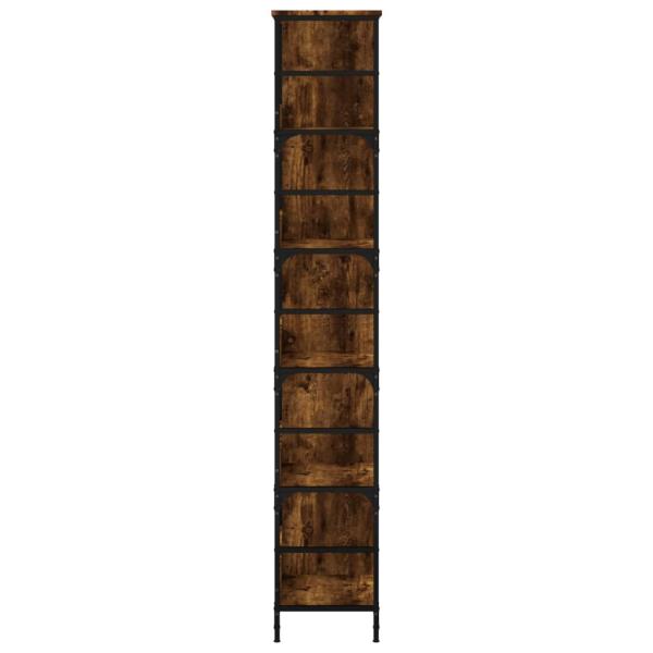 B?cherregal R?uchereiche 78,5x33x188,5 cm Holzwerkstoff