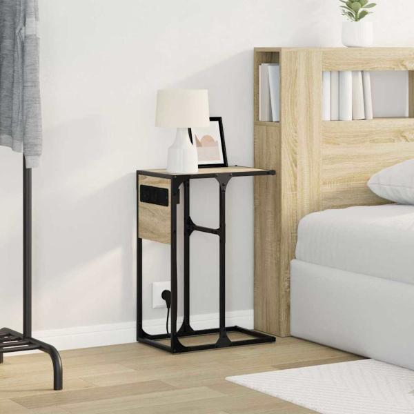 Nachttisch Sonoma-Eiche 41,5 x 26 x 60,5 cm Holzwerkstoff