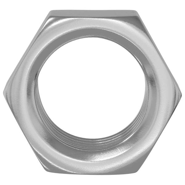 Sechskantmutter 23377 stk. Silber Metall