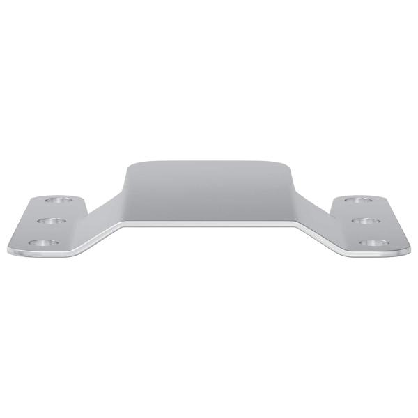 Flush-Montagehalterung 419 Silber 75 x 66 x 1,4 mm Stahl