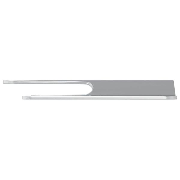Flush-Montagehalterung 419 Silber 75 x 66 x 1,4 mm Stahl