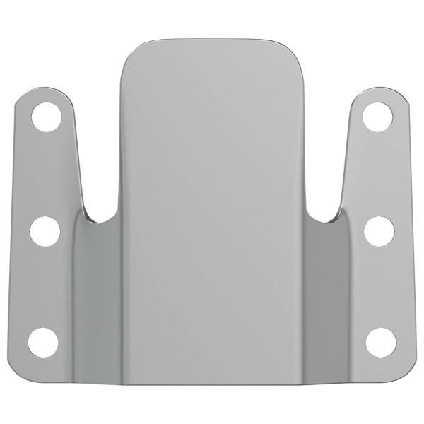 Flush-Montagehalterung 419 Silber 75 x 66 x 1,4 mm Stahl