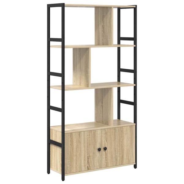 Bücherregal 80 x 30 x 155,5 cm Holzwerkstoff Sonoma-Eiche