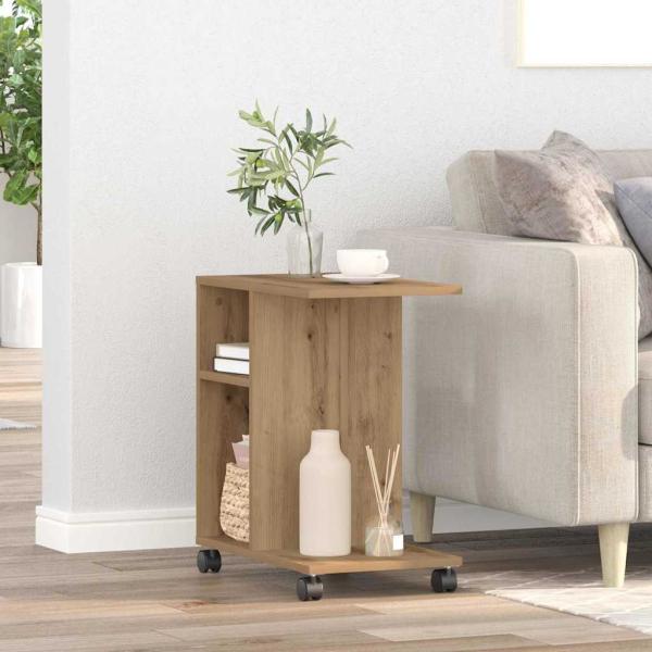 Beistelltisch Artisan-Eiche 50 x 30 x 55 cm Holzwerkstoff