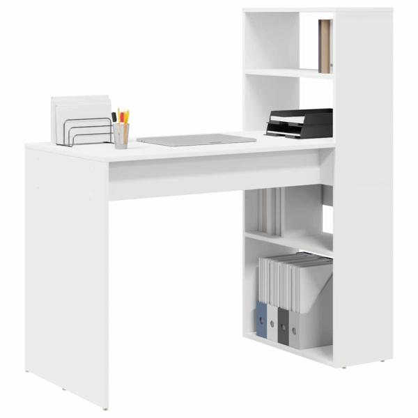 Schreibtisch Weiß Holzwerkstoff 113 x 54 x 120 cm