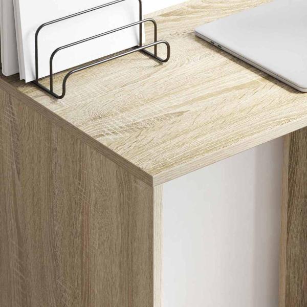 Schreibtisch Sonoma-Eiche Holzwerkstoff 78,5 x 37 x 154,5 cm