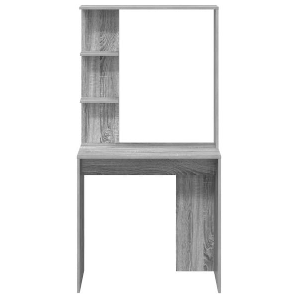Schreibtisch Graues Sonoma Holzwerkstoff 78,5 x 37 x 154,5 cm