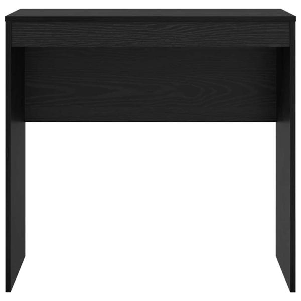 Schreibtisch Schwarz Eichen-Optik 80 x 40 x 76 cm