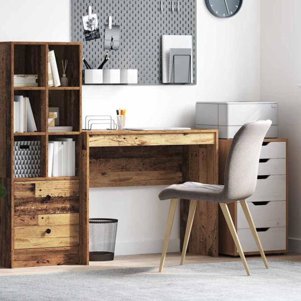 ARDEBO.de - Schreibtisch Altholz 90 x 40 x 76 cm