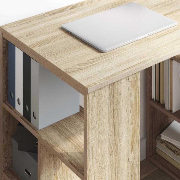 Schreibtisch Sonoma-Eiche Holzwerkstoff 90 x 50 x 75 cm
