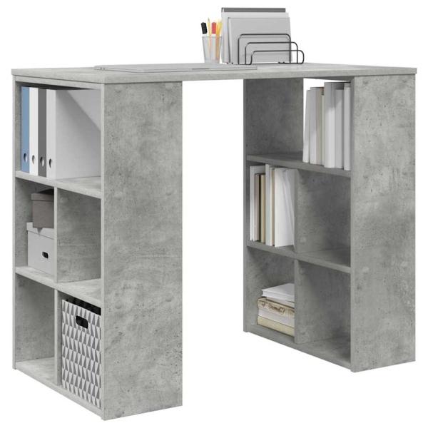 Schreibtisch Beton Grau Holzwerkstoff 90 x 50 x 75 cm
