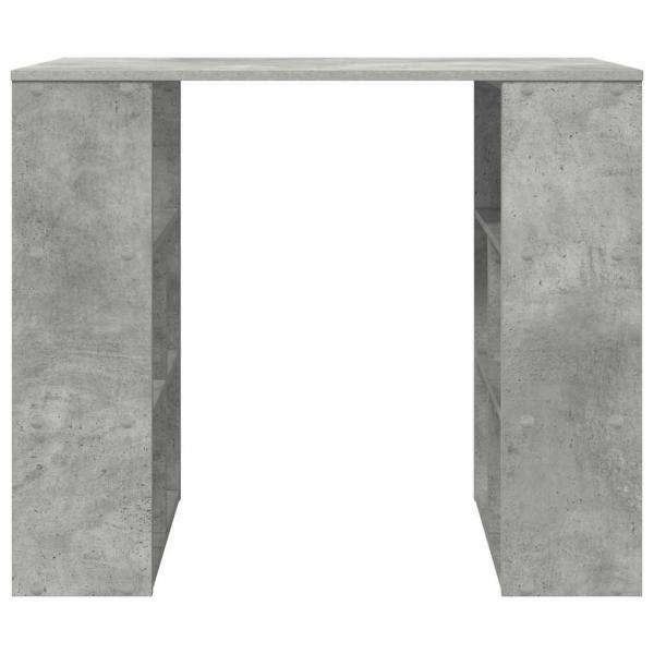 Schreibtisch Beton Grau Holzwerkstoff 90 x 50 x 75 cm