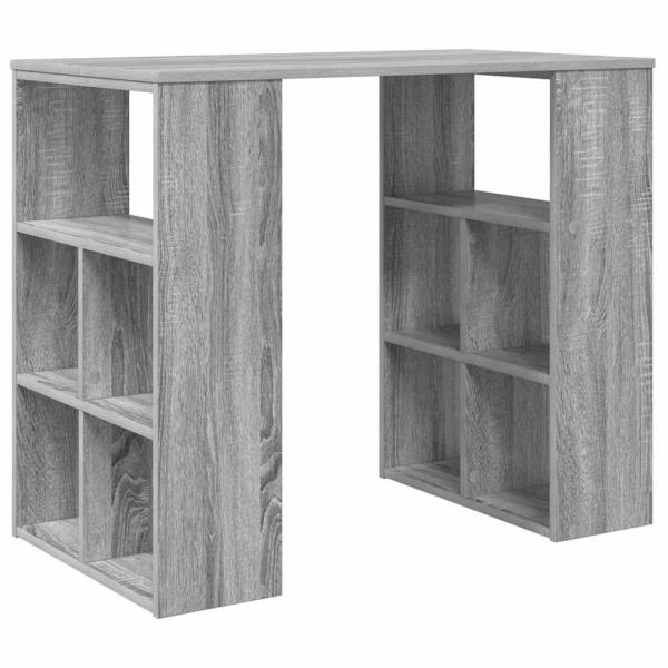 Schreibtisch Graues Sonoma Holzwerkstoff 90 x 50 x 75 cm