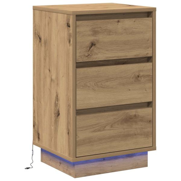 Nachttisch Artisan-Eiche 39 x 34,5 x 65 cm Holzwerkstoff
