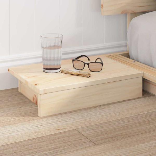 Bettgestell Braun 140 x 200 cm Holz
