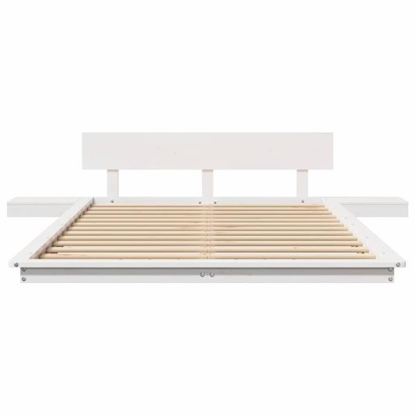 Bettgestell Braun 140 x 190 cm Holz