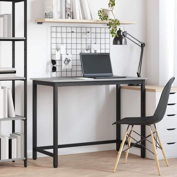 ARDEBO.de - Tisch Graues Sonoma 80 x 50 x 76,5 cm Ingenieure Holz und Stahl