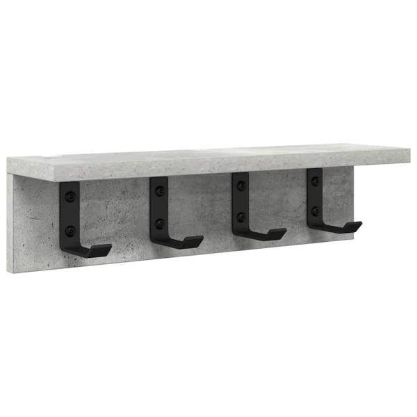 Wandmontierter nachttisch Wandhalterung Beton Grau