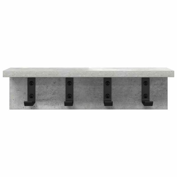 Wandmontierter nachttisch Wandhalterung Beton Grau