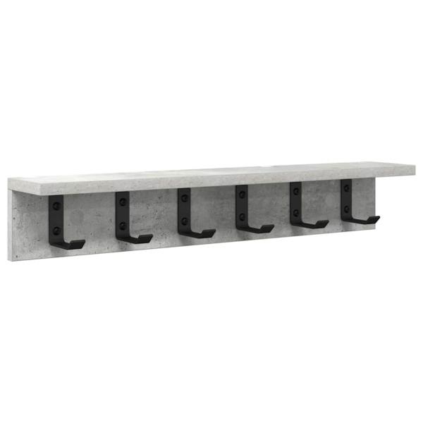 Wandmontierter nachttisch Wandhalterung Beton Grau