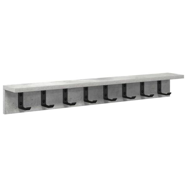 Wandmontierter nachttisch Wandhalterung Beton Grau