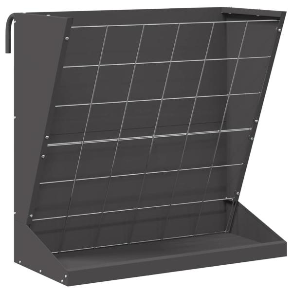 Heu Futterspender Schwarz 71 x 33 x 70 cm 5 kg