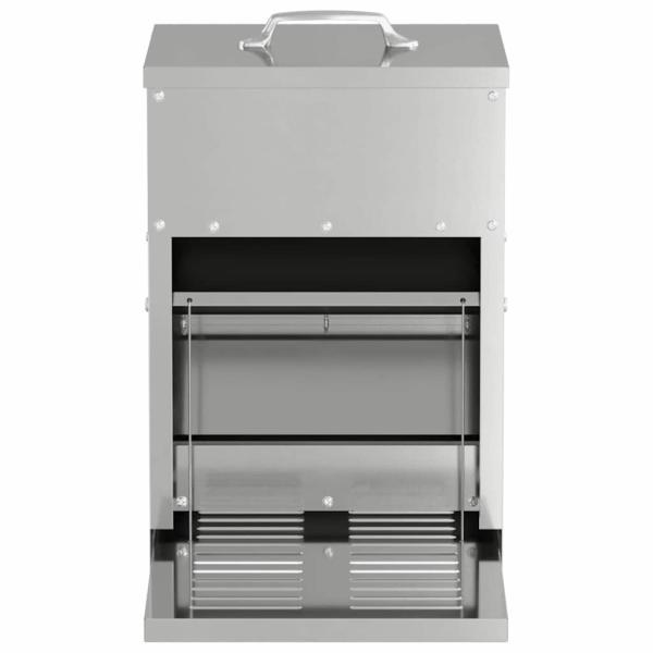 Hühnertretfeeder Silber 25 x 42 x 40 cm 4 kg Verzinkter Stahl