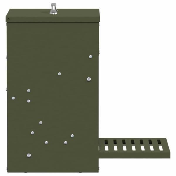 Hühnertretfeeder Olivgrün 33 x 42 x 40 cm 10 kg