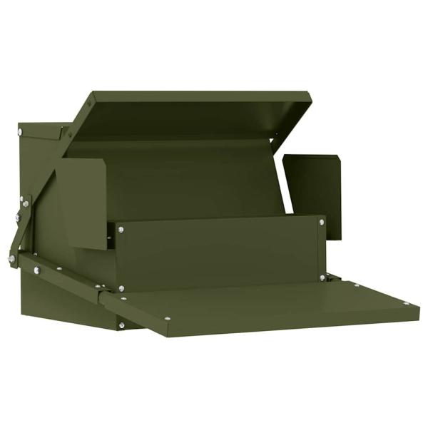 Hühnertretfeeder Olivgrün 50 x 40 x 29 cm 2 kg