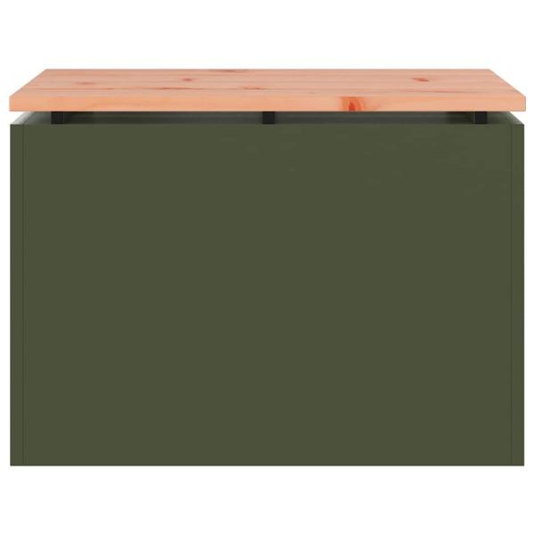 Gartenbank Olive Grün 60 x 40 x 43 cm