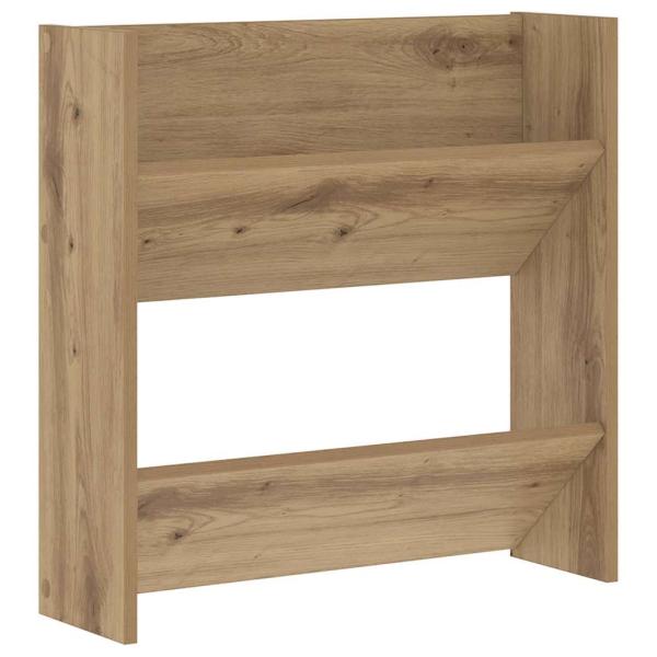 Schuhschrank 60 x 18 x 60 cm Holzwerkstoff Artisan-Eiche